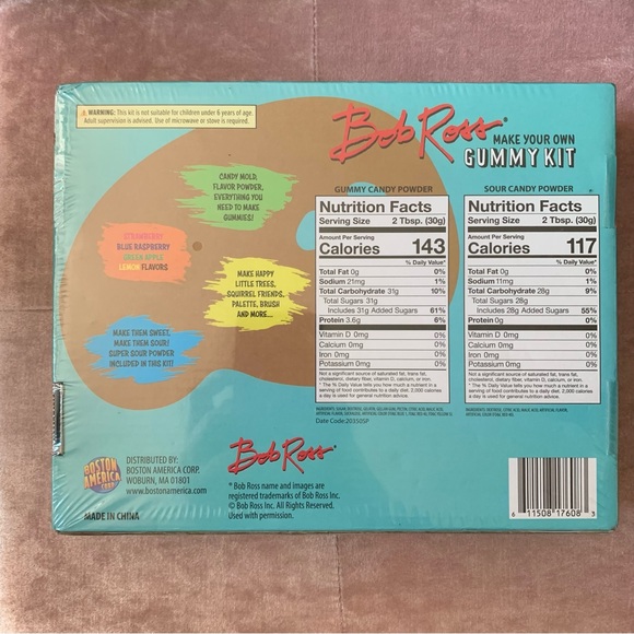 NIB Bob Ross Make Your Own Gummy Kit, never opened - Picture 4 of 4